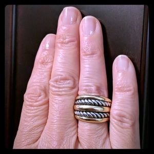 Authentic David Yurman Wide Cable Ring
